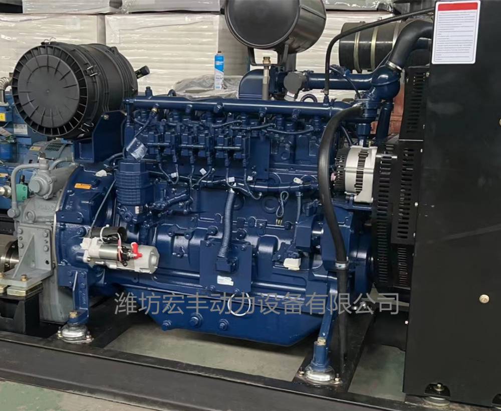 潍柴燃气机组配套压缩机WP6D132E300NG发动机 132千瓦发动机
