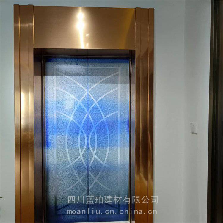 不锈钢电梯门套304不锈钢拉丝金色装饰线条哑口套