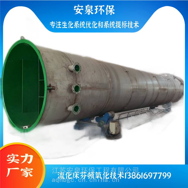 流化床芬顿氧化塔反应器高级氧化处理高浓废水FD-2600