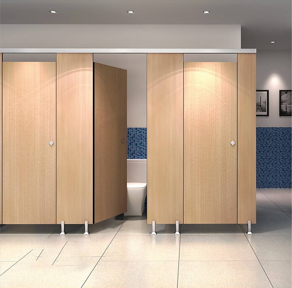 铝绅仕公共卫生间不锈钢蜂窝板厕所隔断墙测量定制卫生间隔断
