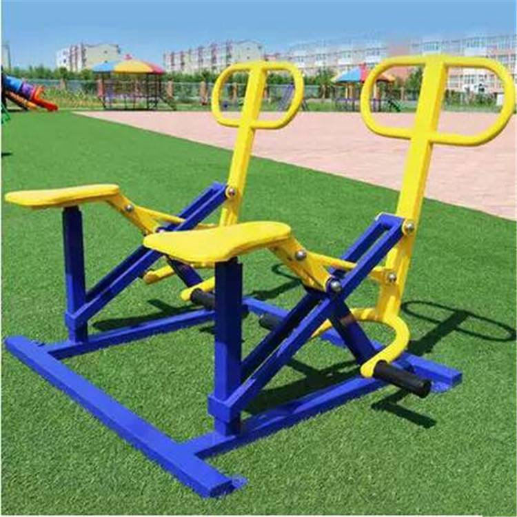 呼和浩特社区小区广场公园路径组合双人大转轮 公园广场体育器材欢迎订购