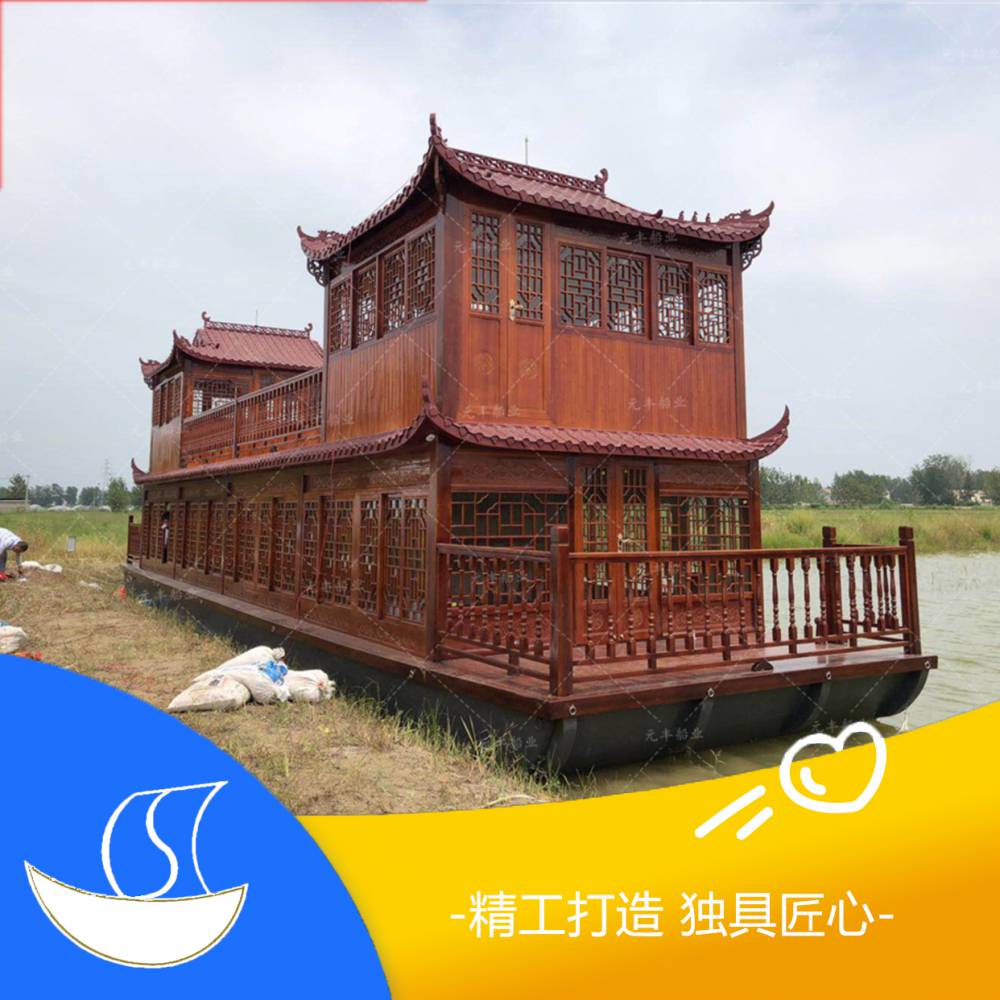 绍兴东湖有动力的观光画舫木船价格优惠