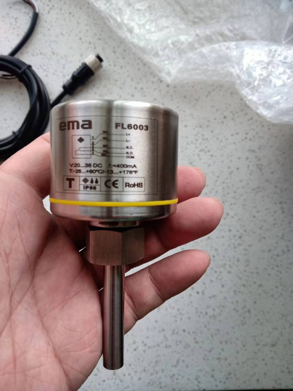 ema伊玛FL6003智能型流动传感器可测量气体和液体流速