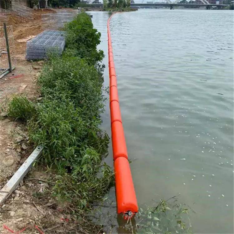 水库整治包管拦污浮筒直径30公分长度1米指导安装