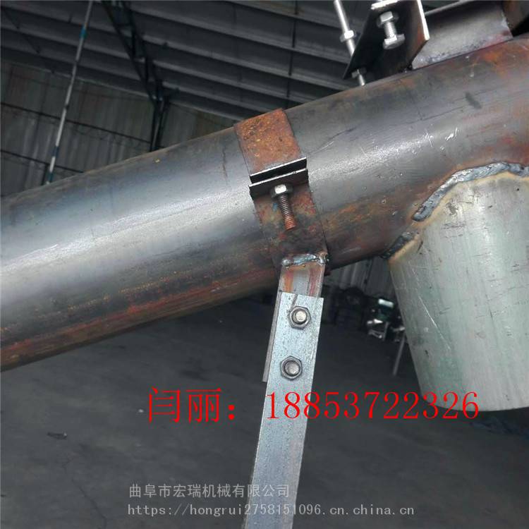 塔城地区倾斜上料螺旋提升机生物质颗粒提升机占地小石灰上料机