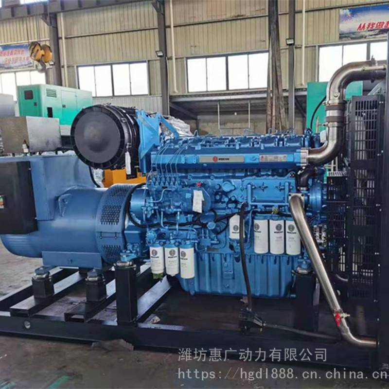 800KW潍柴自启动型柴油发电机组 博杜安8M33D975E200柴油机