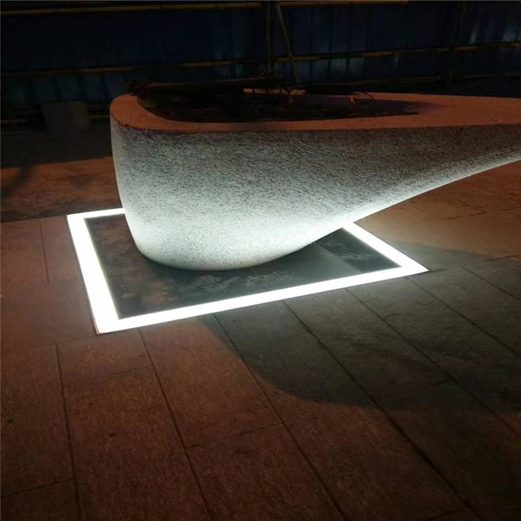 广场防水优质线形地埋灯定制 LED异形灯砖