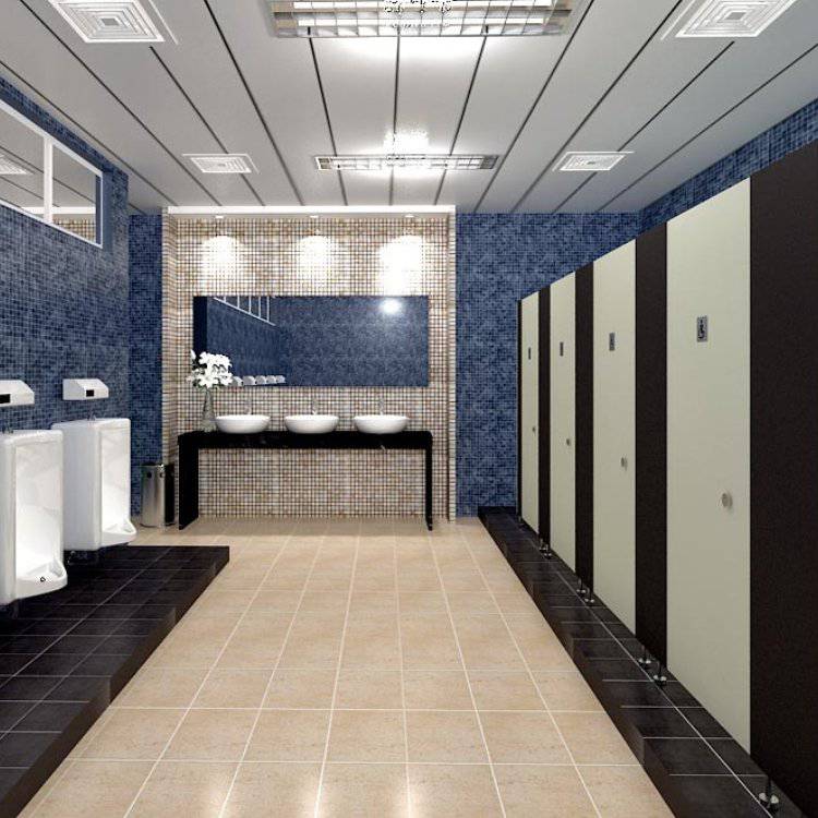 全铝复合蜂窝板酒店商场公共卫生间隔断环保防水洗手间隔断板