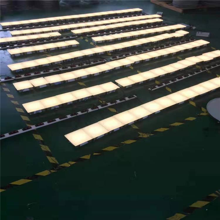 广场防水地面洗墙灯生产 LED互动灯砖