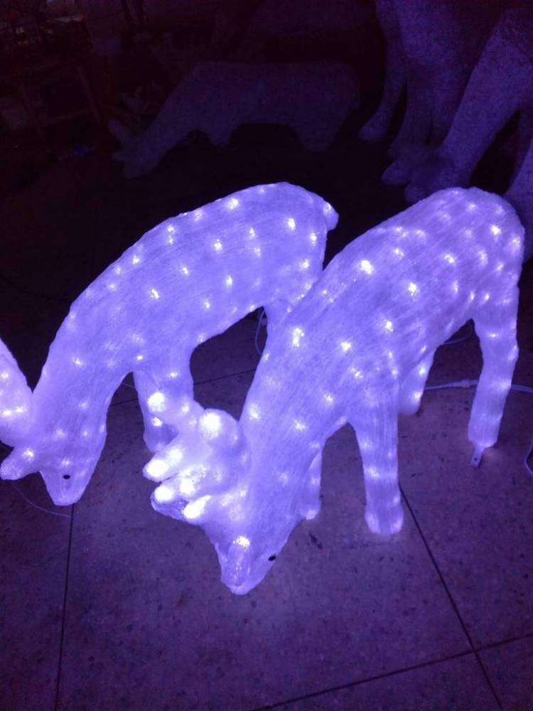 巢湖 芦苇灯园林亮化 高品质双头灯 厂家定制