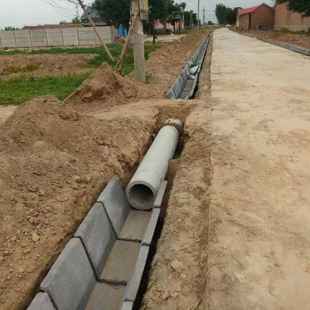 水泥排水沟混凝土导水槽农田建设U型槽规格可定制坚固耐用