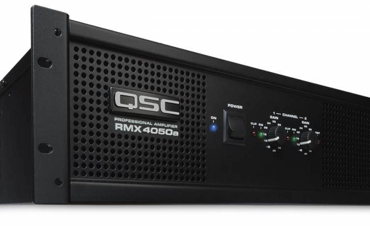 QSC功放RMX4050a会议功放双声道纯后级功率放大器