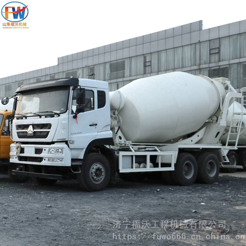 福沃小型水泥砂浆搅拌车5方6方混凝土罐车