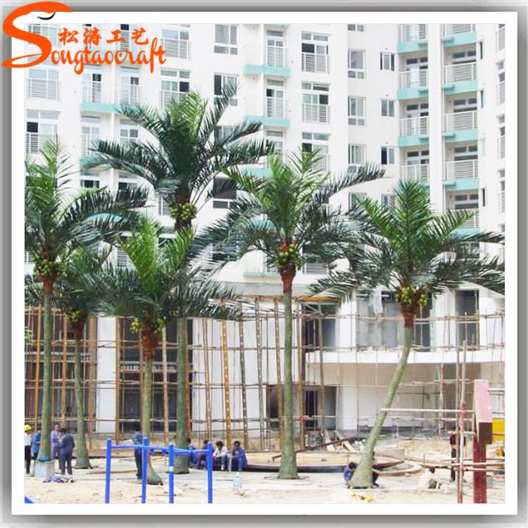 广东仿真树价格假椰子树仿真棕榈树批发人造椰子树定制