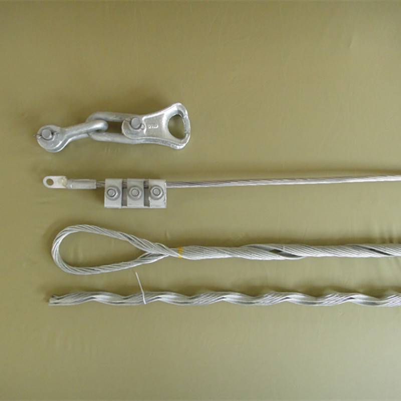 opgw光缆耐张线夹串拉线线夹ONZ型耐张金具铝包钢光缆金具