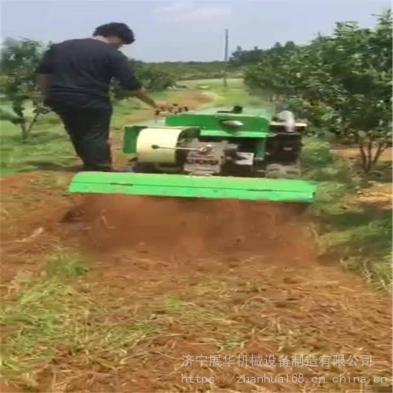 自动还田开沟除草机多功能履带开沟机