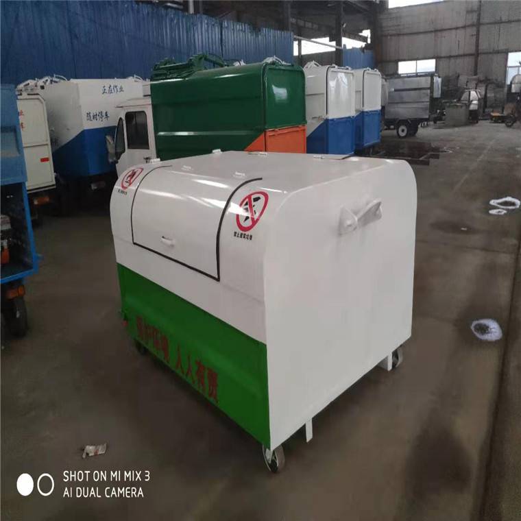 吉林钩臂式垃圾箱 6方垃圾箱 尺寸