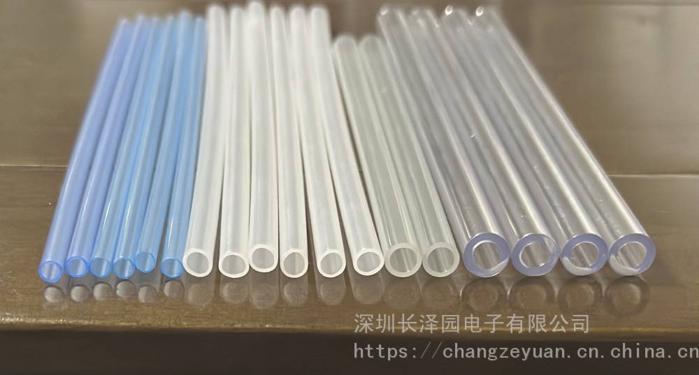 厂家销售长泽园PVC医用级保护导管透明直管硬度可调公称外径05-30MM