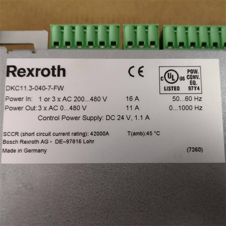 Rexrpth//控制元件//R911279433DKC113-040-7-FW