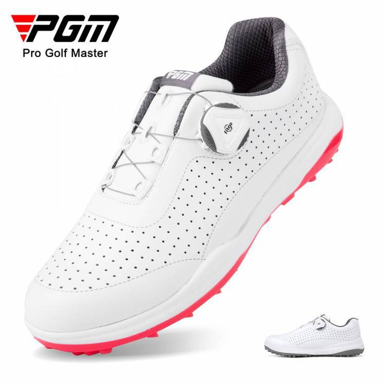 PGM高尔夫女鞋防侧滑运动鞋新透气孔旋钮扣高尔夫球鞋女