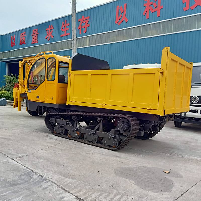 全地形履带翻斗车厂家生产履带运输车工程农用山地履带车