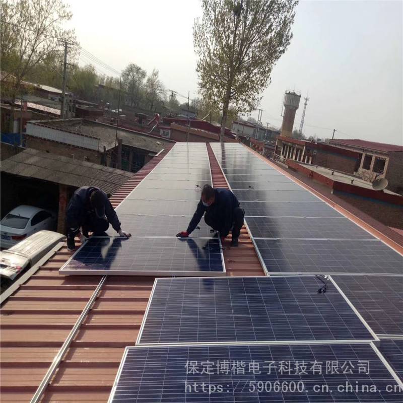 光伏发电板太阳能光伏发电农村家用屋顶离网可用