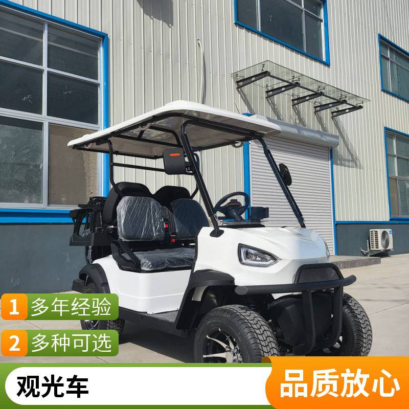 深圳高尔夫球车 小区保安巡逻车 新能源电动车 电动高尔夫球车