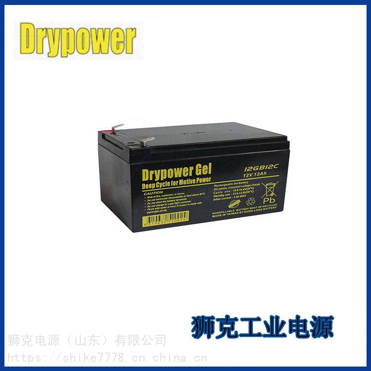 美国DRYPOWER蓄电池12SB150CL工业储能12V150AH机房应急设备