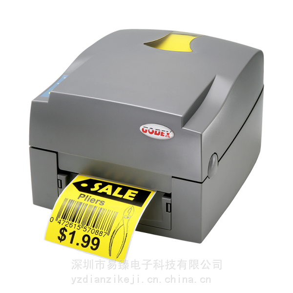 GODEX科诚桌上型热敏热转印不干胶条码打印机EZ-1100Plus