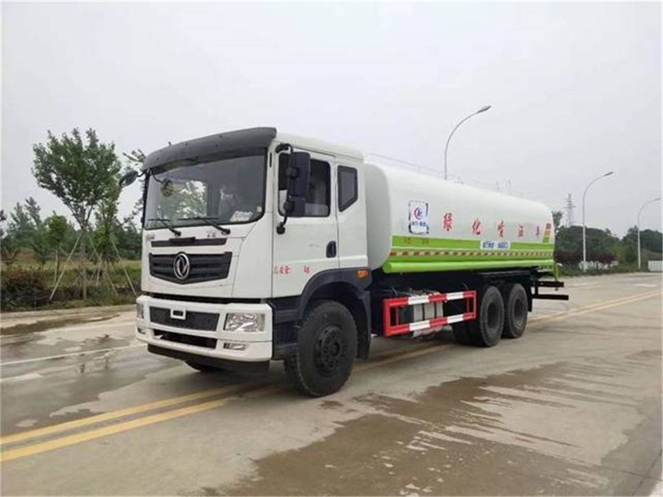 湖南省长沙市东风T5后双桥洒水车18-23方洒水车后双桥大型洒水车绿化多功能洒水车