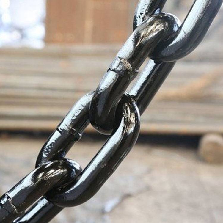 直供矿用圆环链条工业吊装货物输送链条锰钢起重链