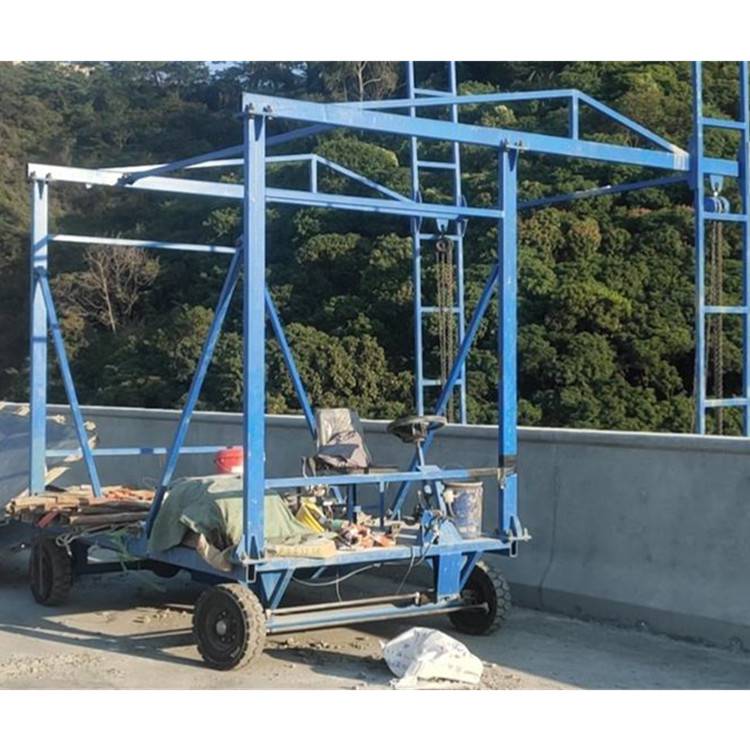 电动台车简易型台车桥梁检修平台排水管台车