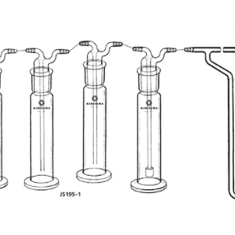 日本桐山製作所实验室专用科研硼硅酸玻璃通风装置JS195-1