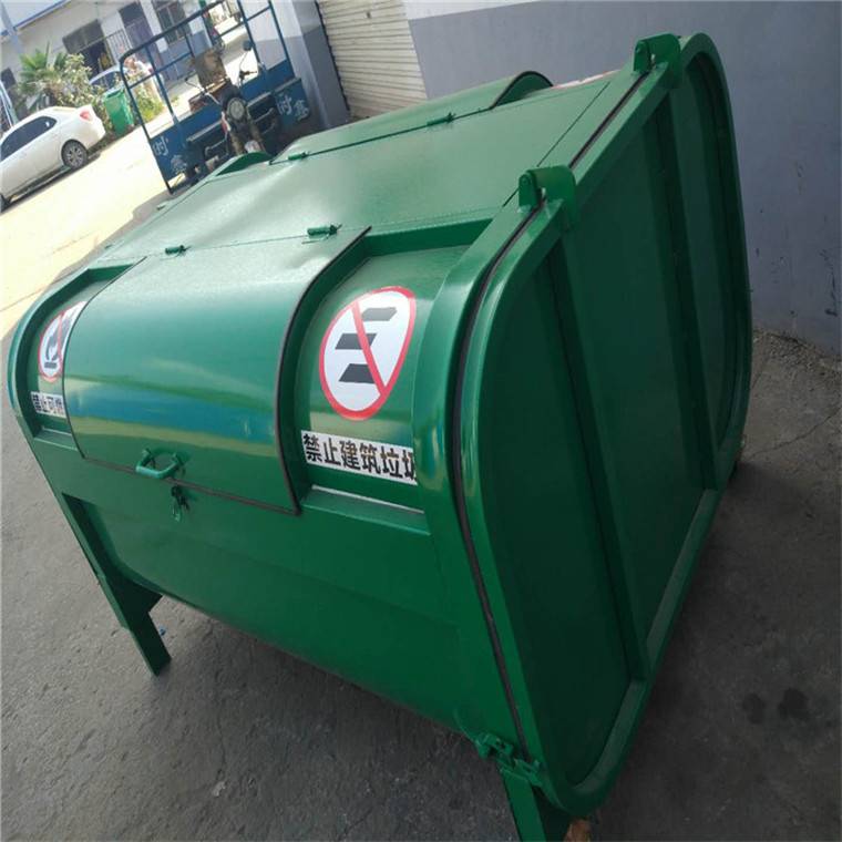 云南勾臂式垃圾箱 7方垃圾箱 尺寸