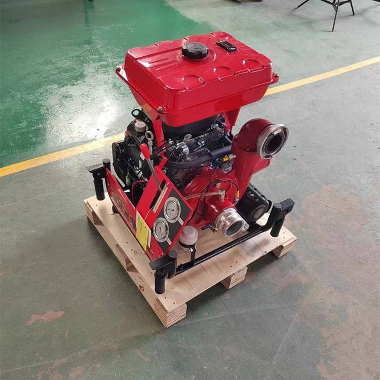 移动式水泵机组自吸式8寸拖车柴油泵性能稳定单叶轮高压泵