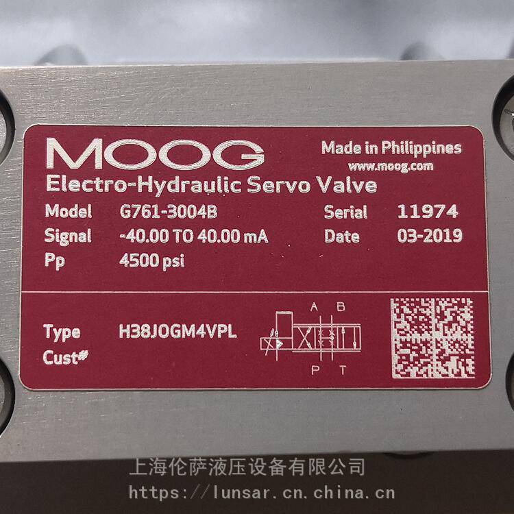 MOOG/G761-3004BH38JOGM4VPL/伺服阀