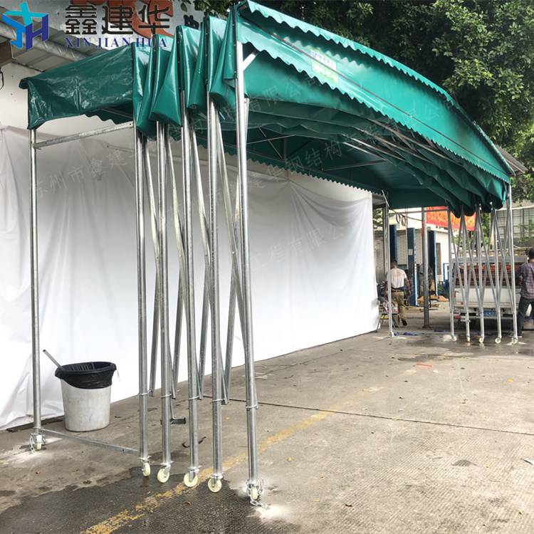 天津河北雨棚折叠结构围布可活动帐篷雨蓬性价比高