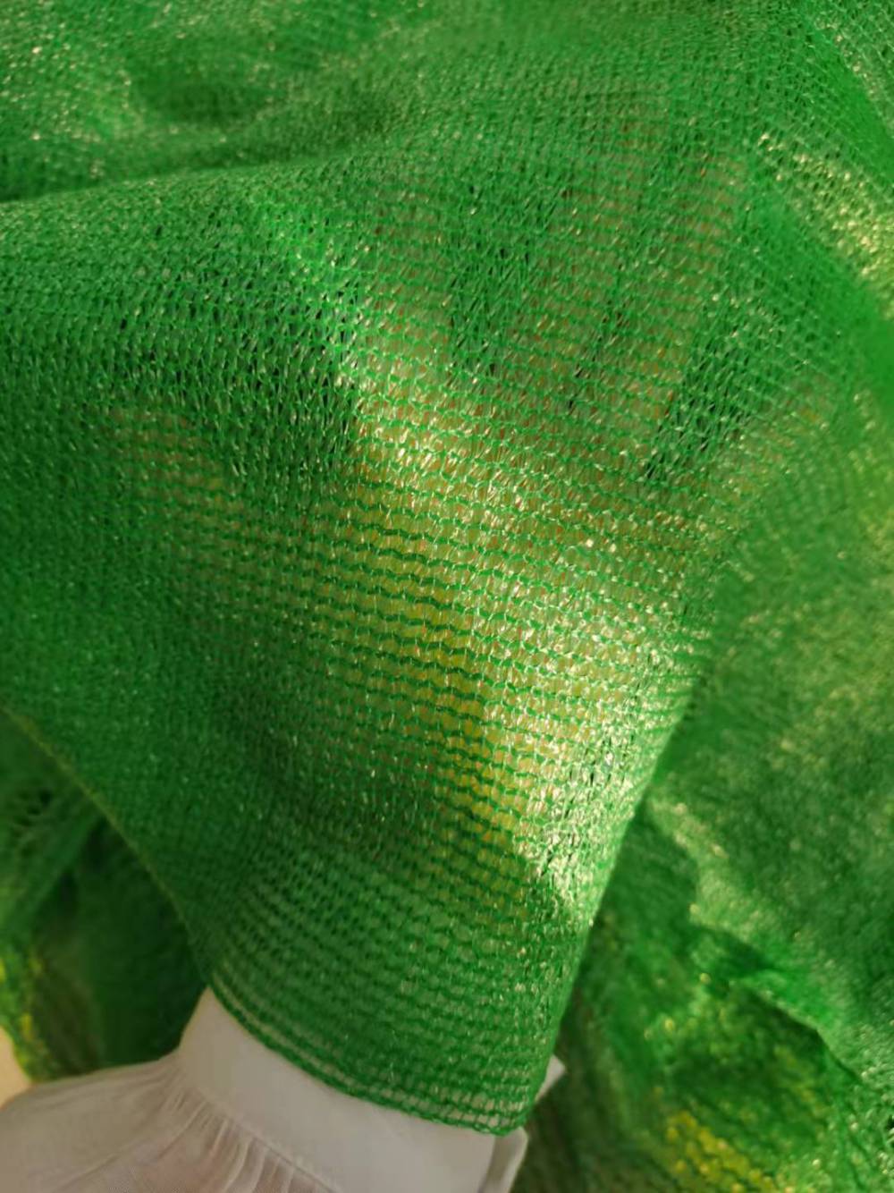 3针加密扁丝盖土网绿色工地绿化防尘网抗晒耐风化