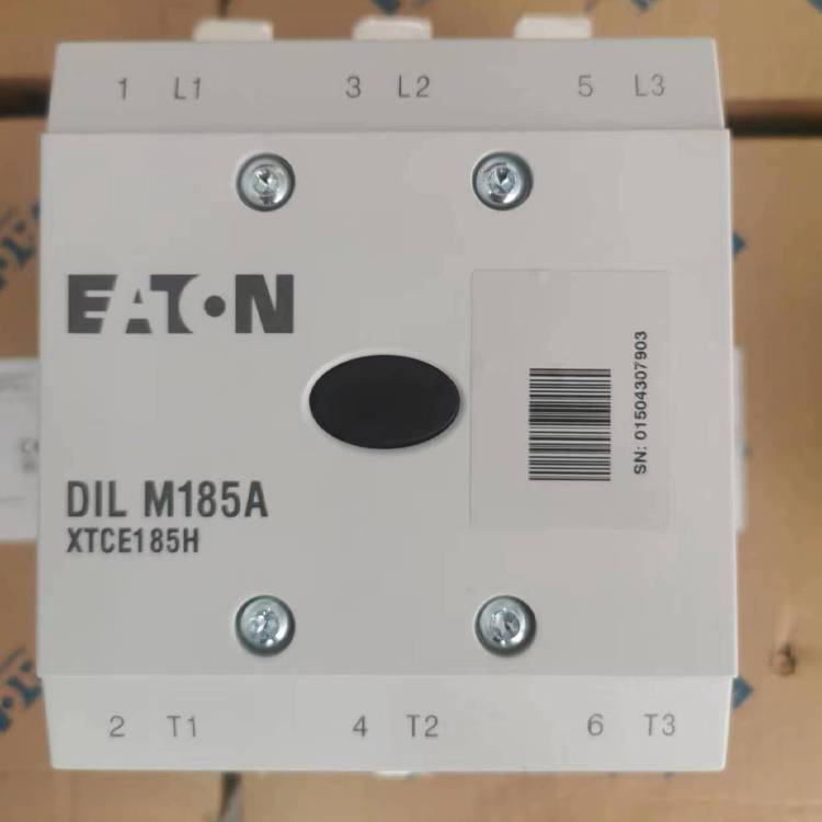 EATON伊顿大电流185A接触器DILM185A/22(RAC240)螺钉连接