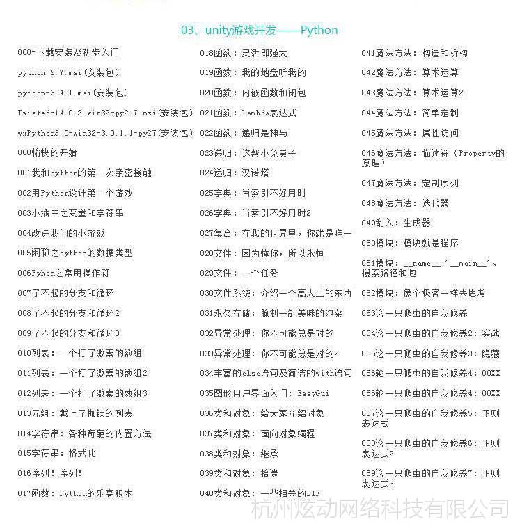 Unity3d视频教程 中文零基础入门\/u3d游戏开发