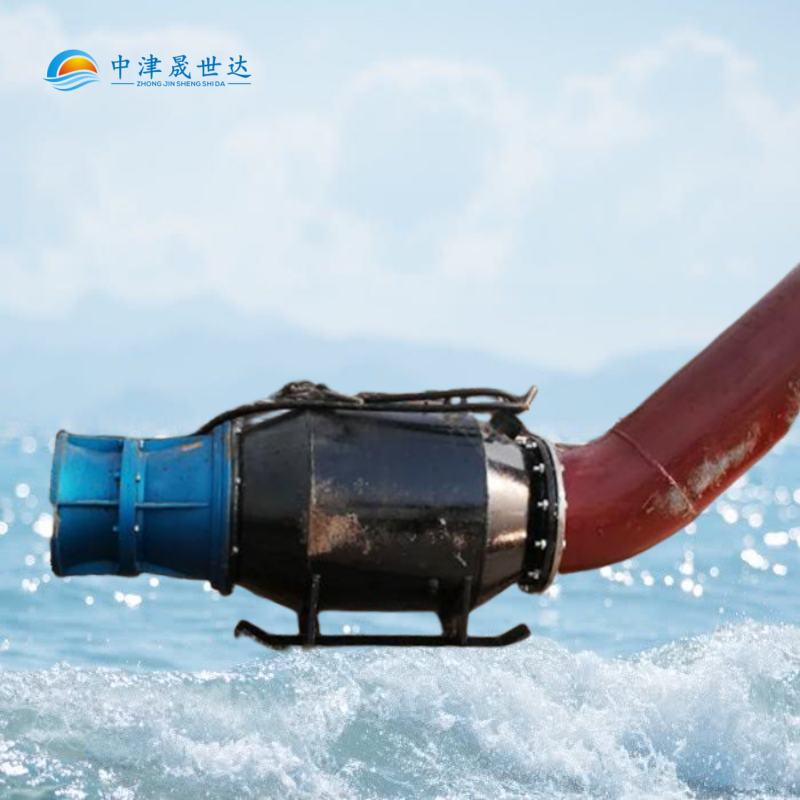 中津晟世达雪橇式潜水混流泵型号SSD900QHB-160D-155kw闸门安装
