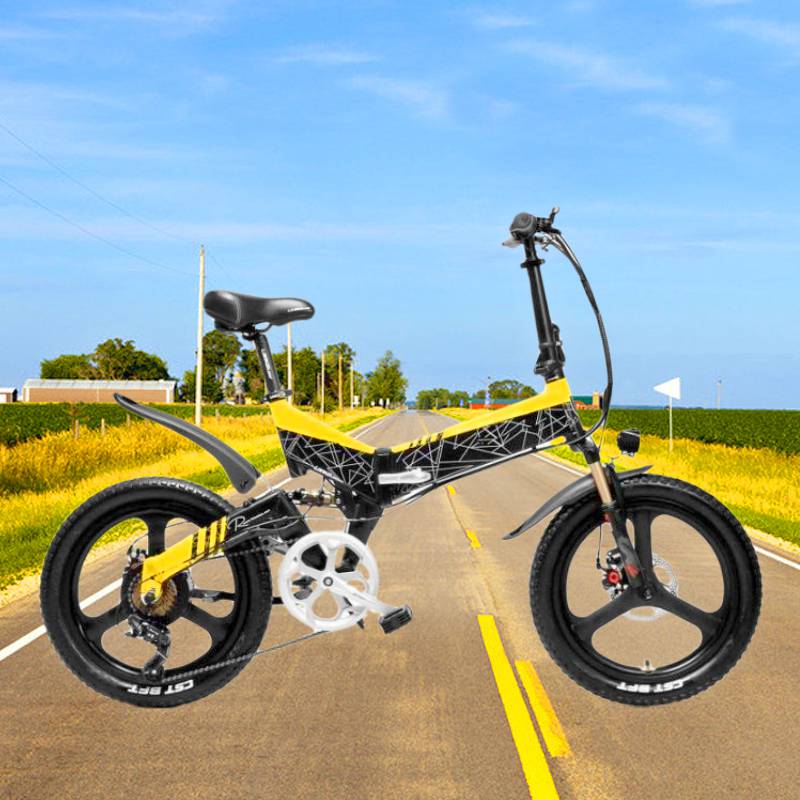 折叠电动自行车20寸山地电动自行车折叠铝合金电动自行车厂家直销