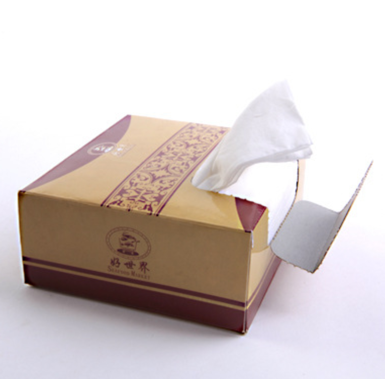 厂家定制饭店纸巾盒 方形餐厅抽纸盒 批发广告纸抽盒塑料餐巾盒