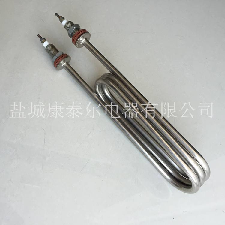 SKTR不锈钢螺旋加热管双头异型电热管加工成型