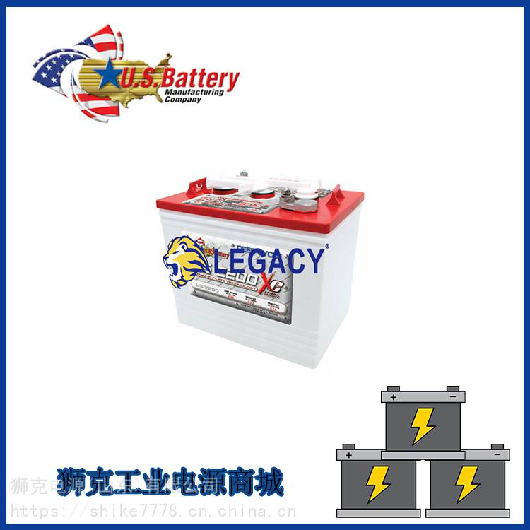 美国USbattery蓄电池US2200XC2原装进口6V230AH清洁设备