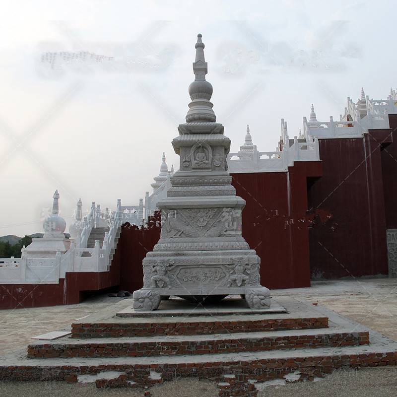 和之户外景区寺庙大型石塔中型石材墓塔石材就地多