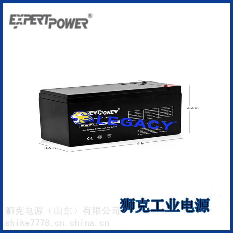 德国expertpower蓄电池EXP12120应急照明12V12AH机房UPS电源