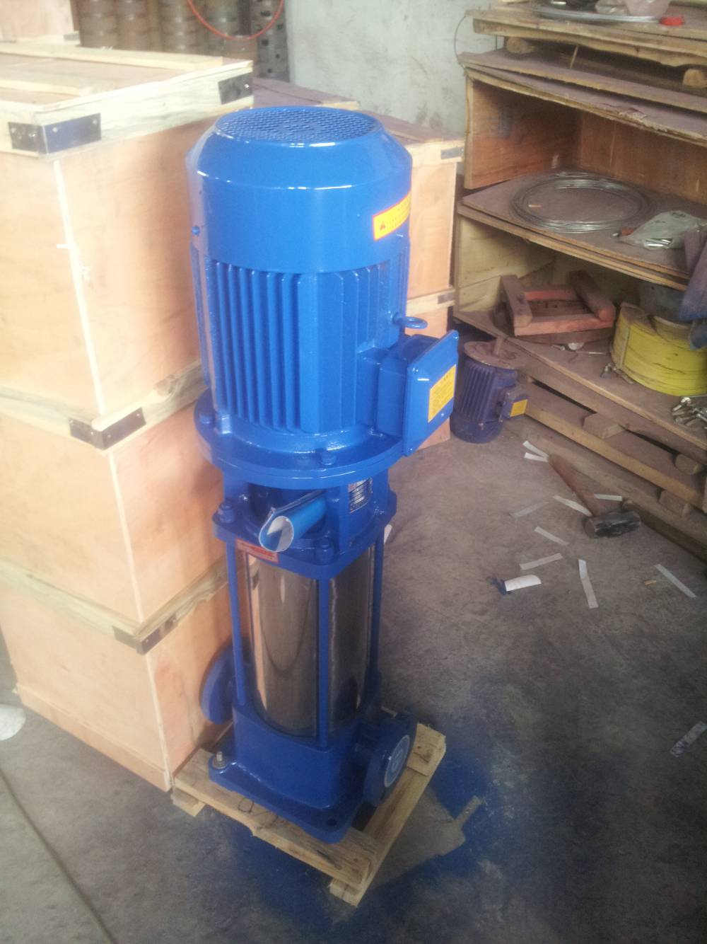 ISG立式管道泵不锈钢离心泵