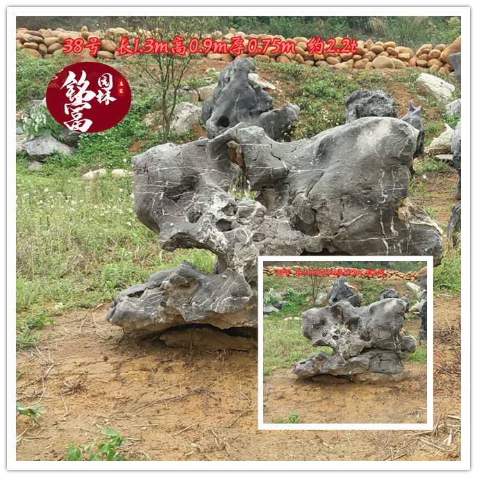 惠州太湖石假山自然风景石园林景观新颖造型独石庭院花园观赏石