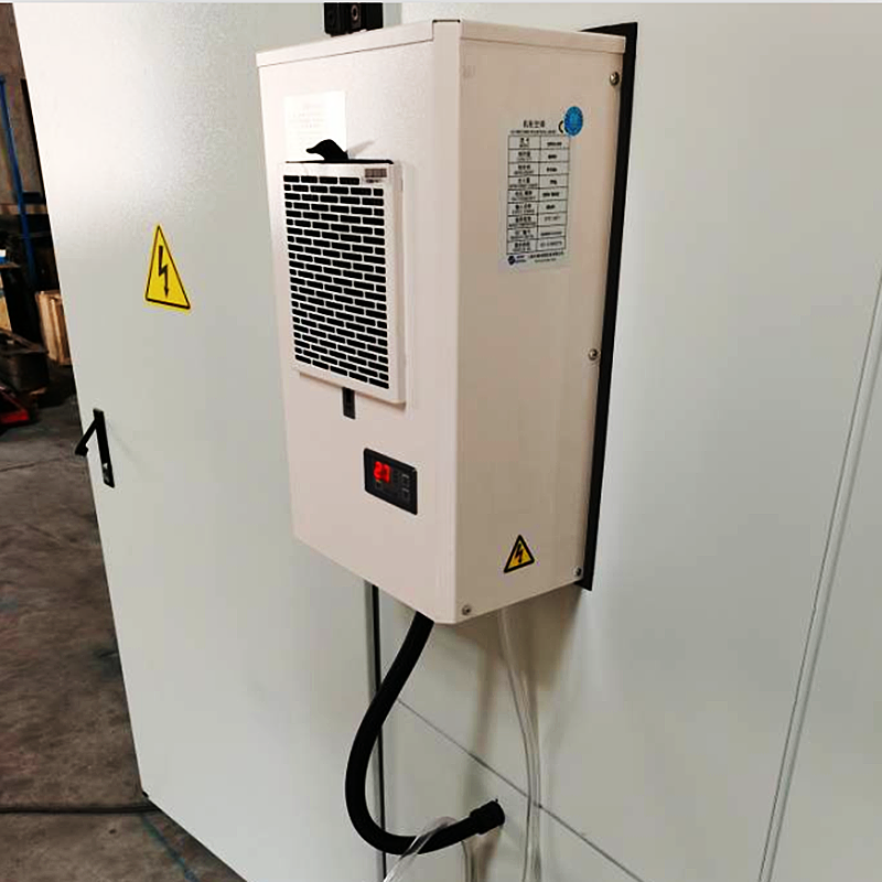 在电控箱上装一台降温一体式机柜空调有可以有效降温电柜内温度